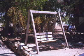 Swing in front of the Embarcadero Company Office